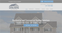 Desktop Screenshot of centralroofingllc.net